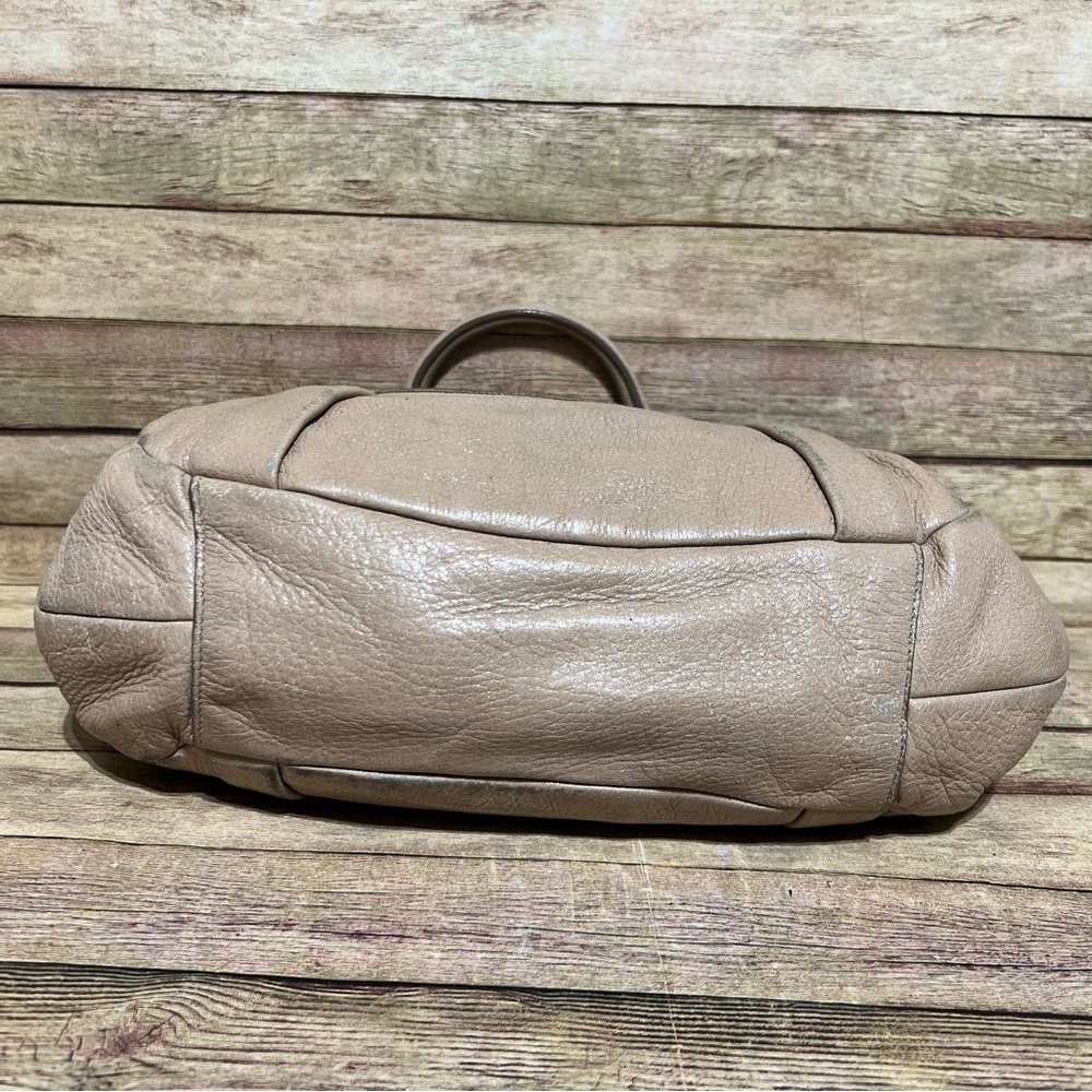 Prada Beige Leather Zip Hobo Bag - Picture 12 of 12